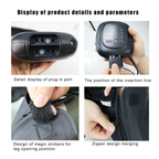 Leg Massager Machine Air Pressure Wraps Feet Ankles Calves for Deep Muscle Relaxation Compression Boots with Shiatsu Kneading