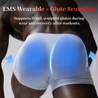 Smart Ems Muscle Stimulation Massage Shorts Micro Current Yoga Pants Underwear Mens And Womens Body Shaping Fitness