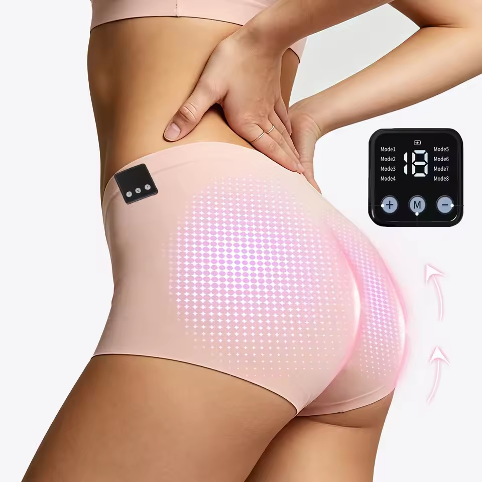EMS Hip Trainer Shorts for Women Microcurrent Muscle Stimulator Butt Lift Shapewear Fitness Yoga Compression Pants Glute Toning