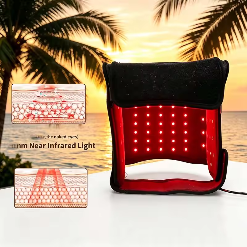 Red Light Cap Hair Growth Hat for Scalp Care Red Light Therapy Hat with Adjustable Timing Brightness for Home Use Gift for Men