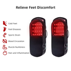 Red Light Therapy Slippers Infrared LED Foot Shoes 660nm 850nm Wavelength Pain Relief Recovery Home Spa Foot Care Wellness